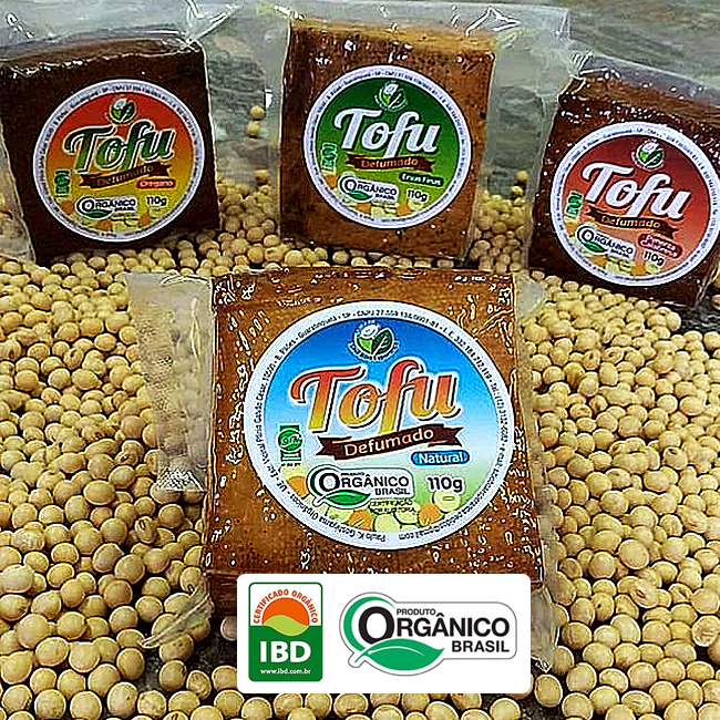 Tofu Natural e Defumado Orgânico 110gr Equilíbrio Orgânicos